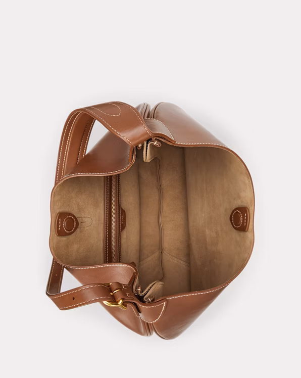 Polo ID Large Calfskin Shoulder Bag