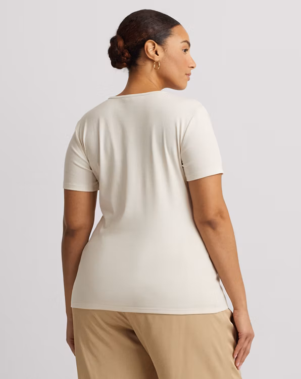 Stretch Cotton T-shirt