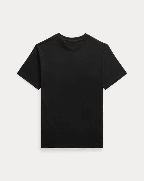 Cotton Jersey Crewneck T-Shirt