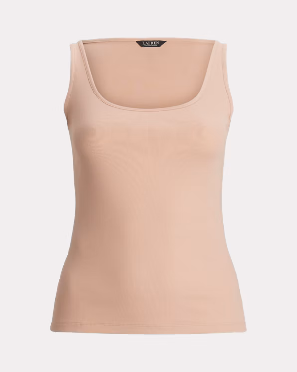 Stretch Cotton Tank