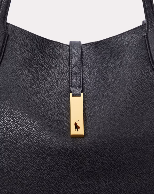 Polo ID Leather Large Tote