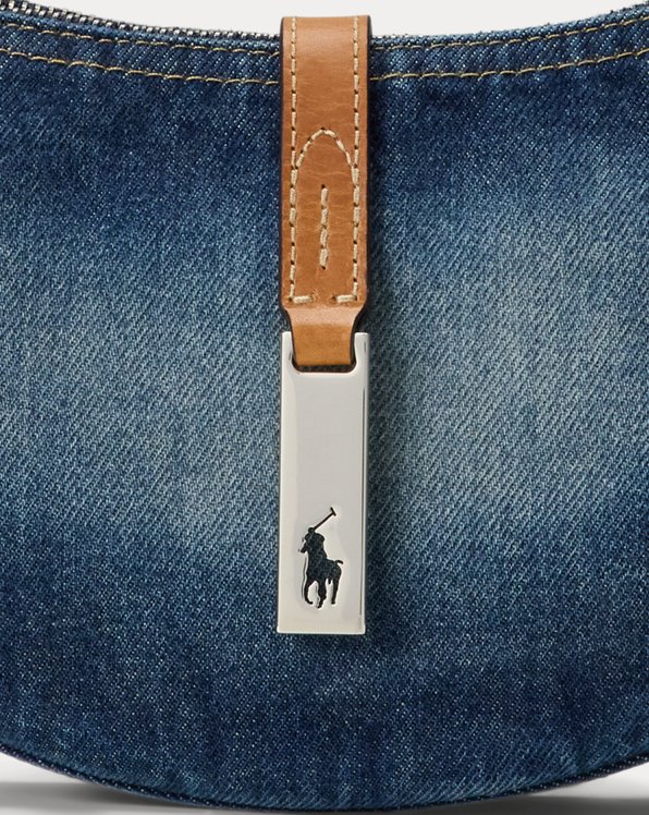 Polo ID Denim Mini Shoulder Bag