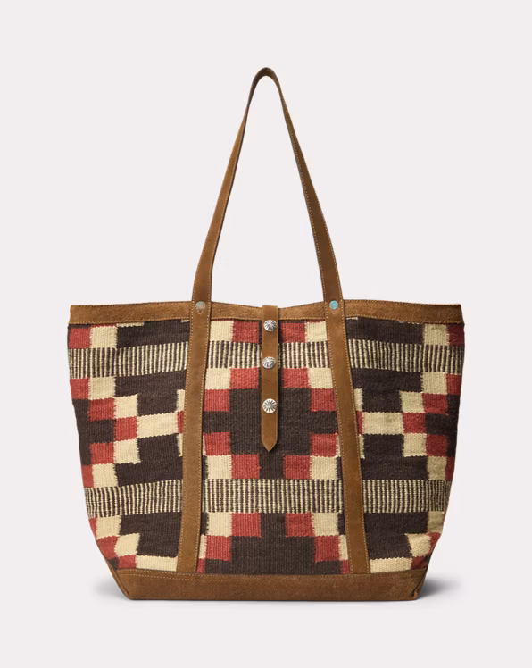 RRL x Zefren-M Handwoven Jacquard Tote