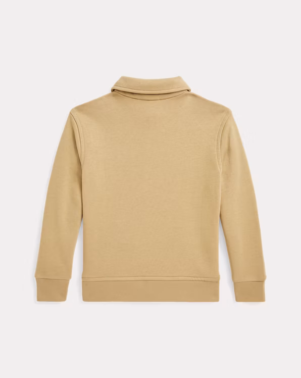 Logo French Terry Collared Sweatshirt