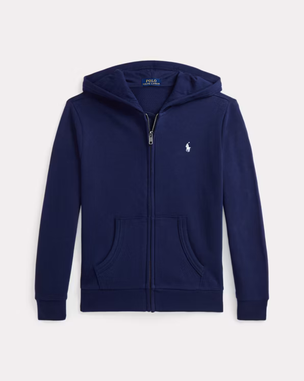 French Terry Full-Zip Hoodie