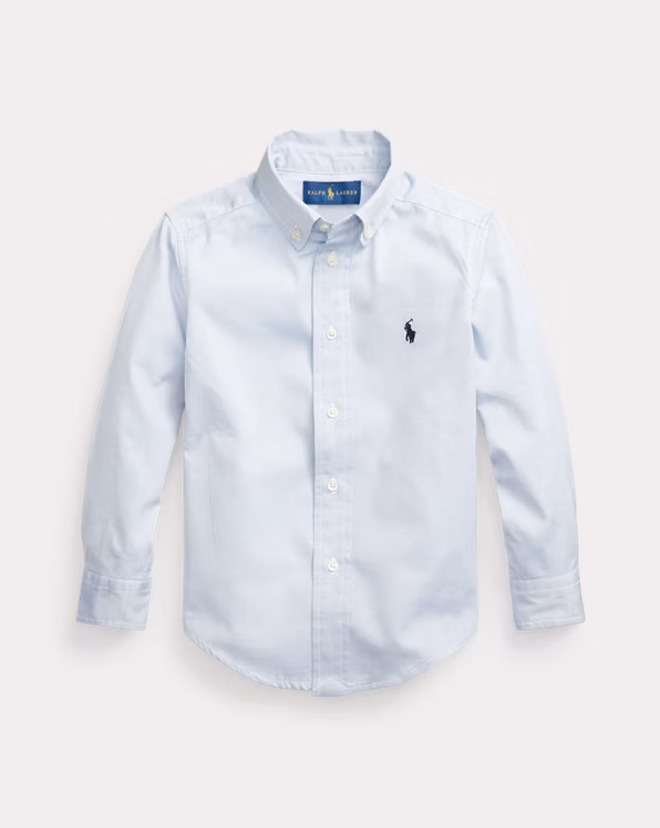 Custom Fit Cotton Oxford Shirt