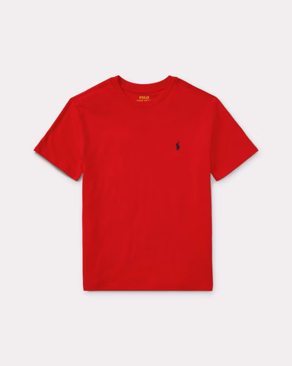 Cotton Jersey Crewneck T-Shirt