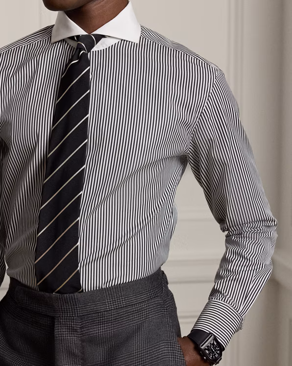 Bengal-Stripe Poplin Shirt