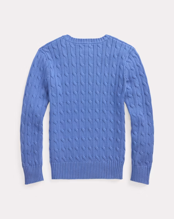 Cable-Knit Cotton Jumper