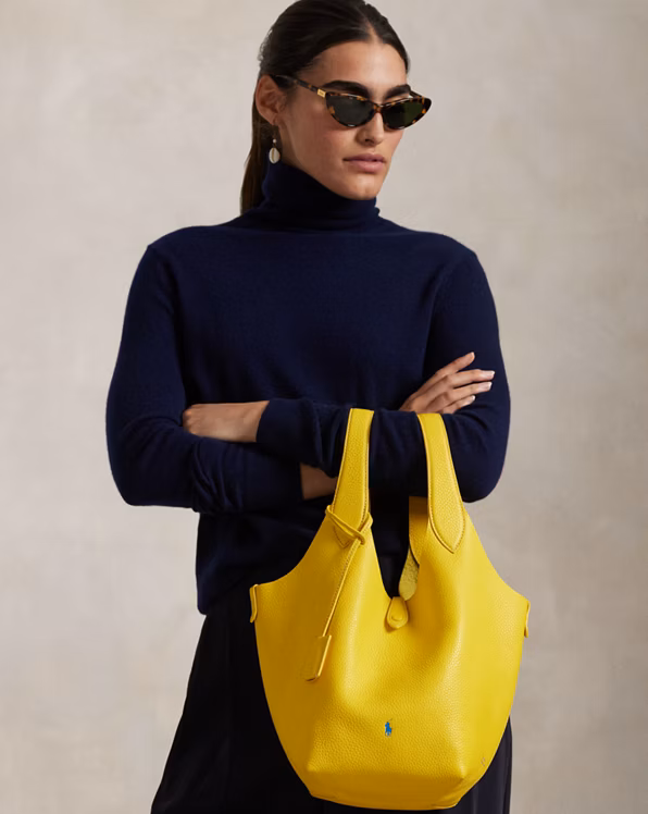 Polo Play Leather Tote