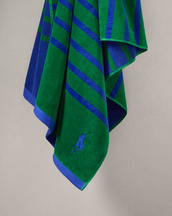 Bedstone Striped Beach Towel
