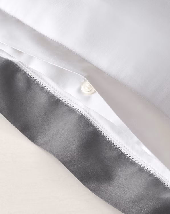 Cotton Sateen Border Sham