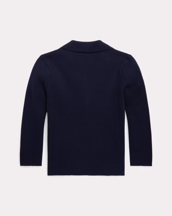 Cotton Blazer Cardigan