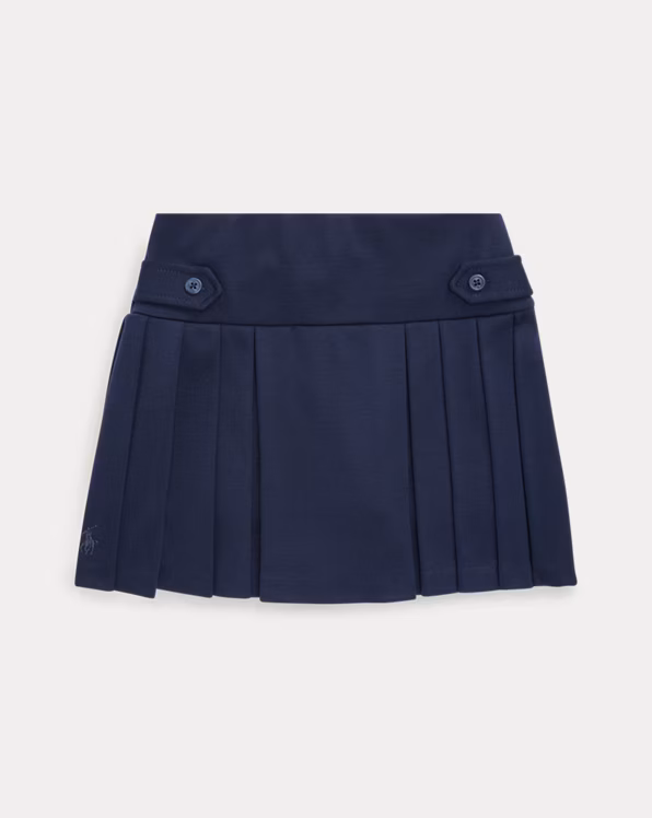 Pleated Ponte Skort