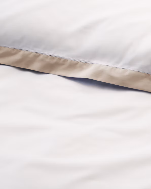 Cotton Sateen Border Duvet Cover