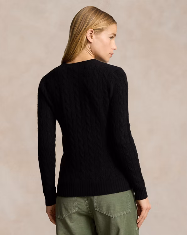 Cable-Knit Wool-Cashmere Jumper