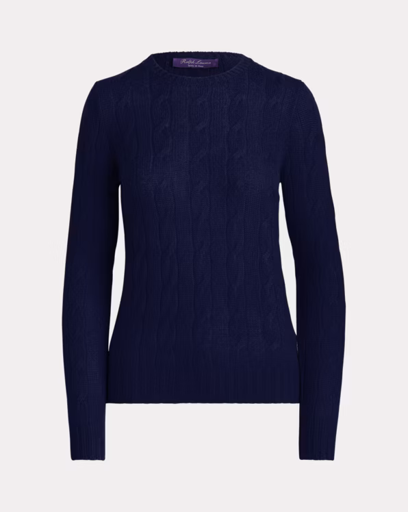 Cable-Knit Cashmere Jumper