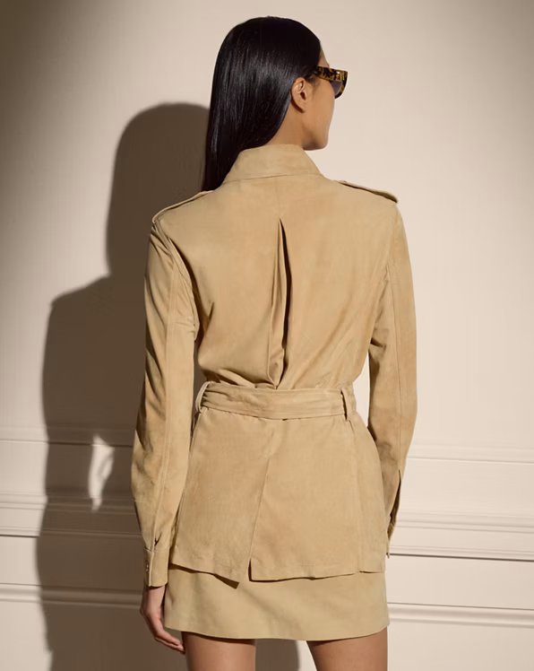 Gabbie Lamb-Suede Jacket