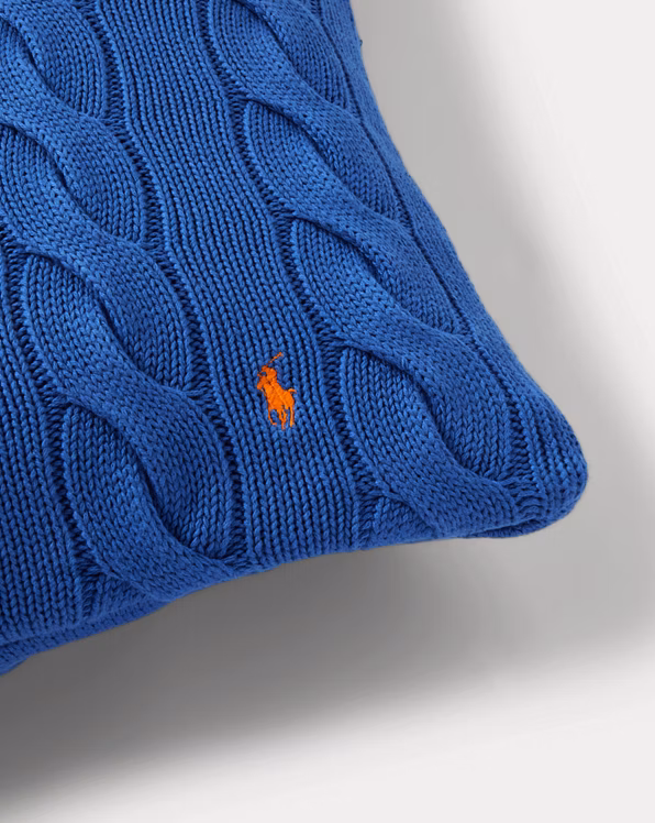 Hanley Cable-Knit Throw Pillow