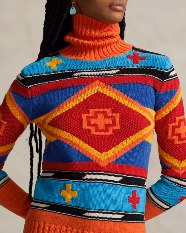 PRL x Naiomi Glasses Roll Neck Jumper