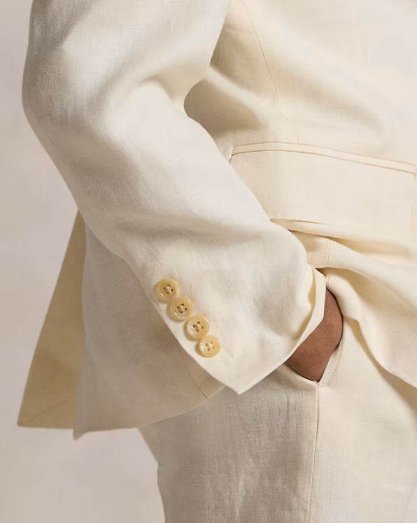 Polo Linen Suit Jacket