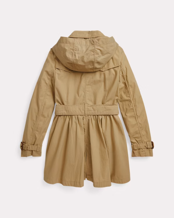 Hooded Trench Coat