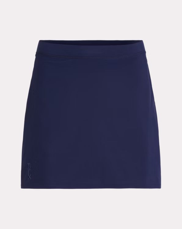 43 cm Back-Pleated Performance Skort