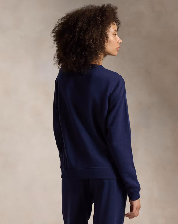 Lightweight Fleece Crewneck Pullover