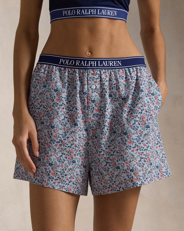 Floral Cotton Boxer