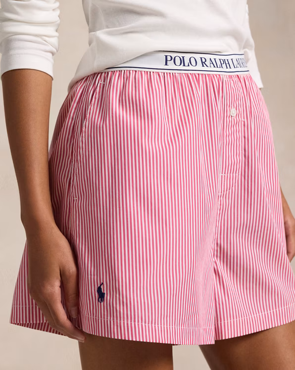Striped Cotton Boxer