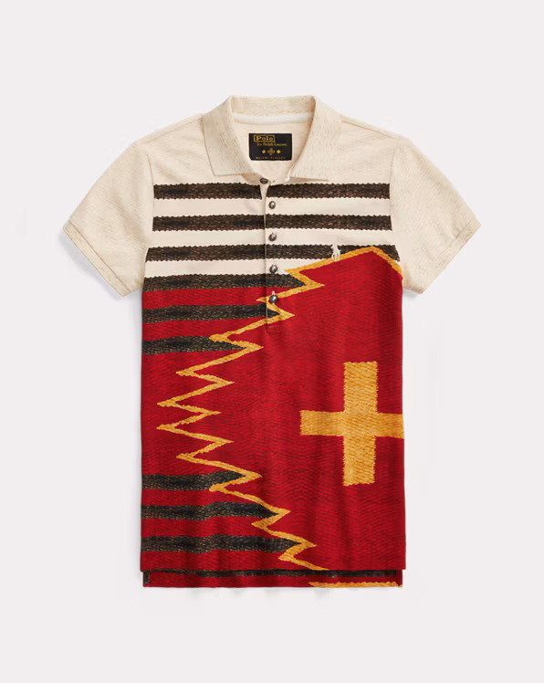 PRL x Naiomi Glasses Mesh Polo Shirt