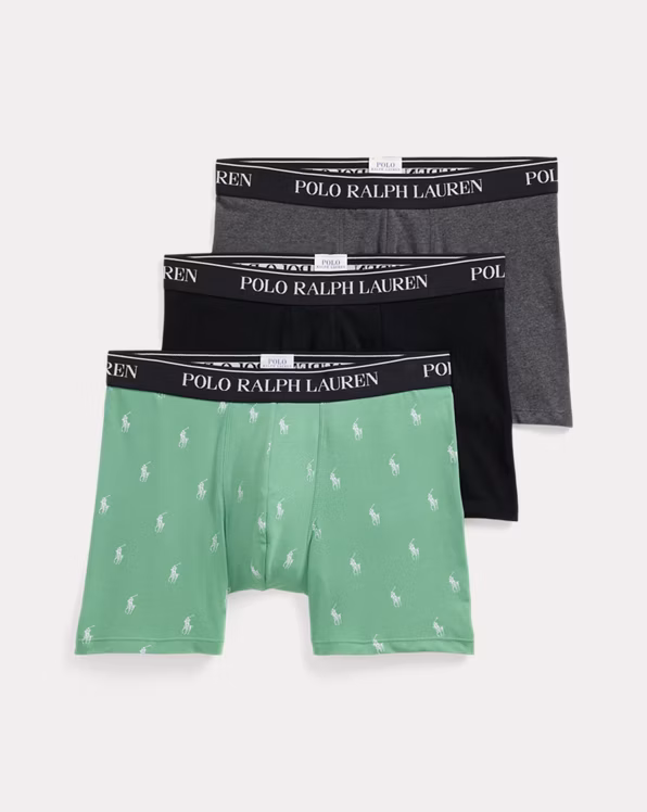 Stretch Cotton Boxer Brief 3-Pack