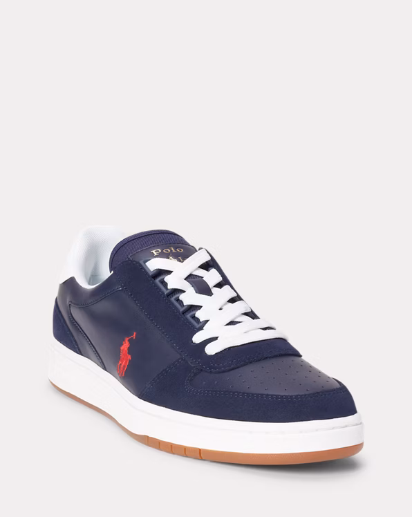 Court Leather-Suede Trainer