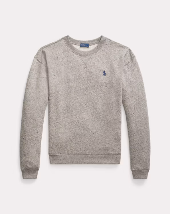 Lightweight Fleece Crewneck Pullover