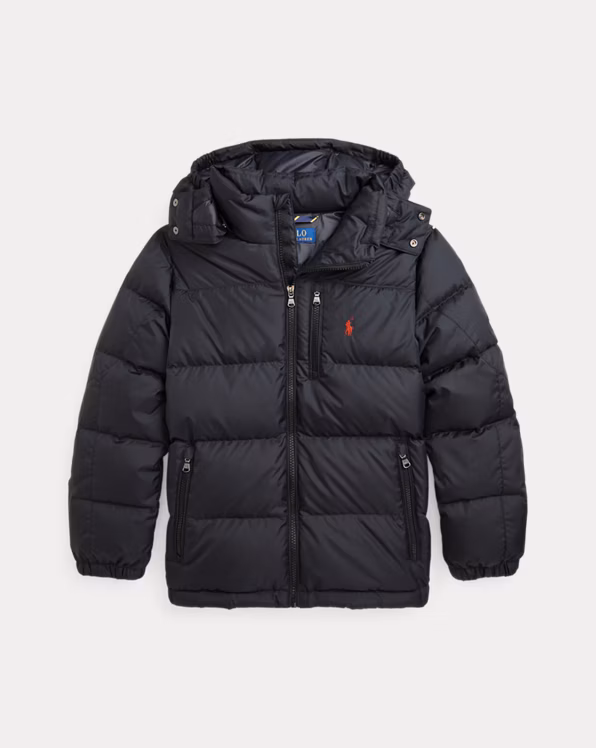 Ripstop Down Hooded Jacket