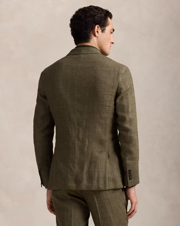 Polo Soft Tailored Glen Plaid Suit