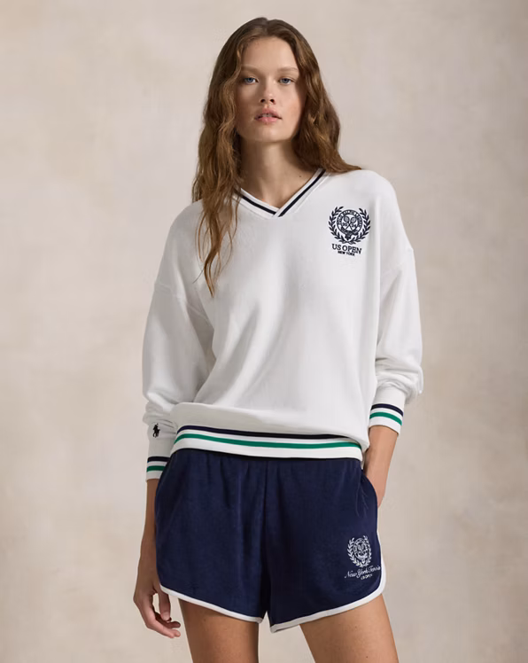 US Open Lightweight Fleece V-Neck
