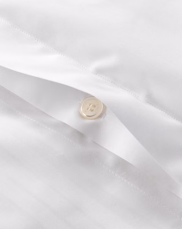 Cotton Tuxedo Pleat Duvet Cover