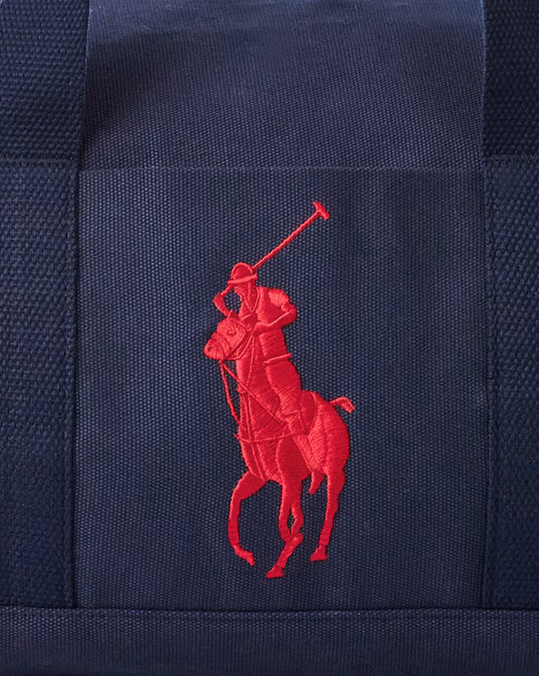 Big Pony Cotton Canvas Duffel Bag