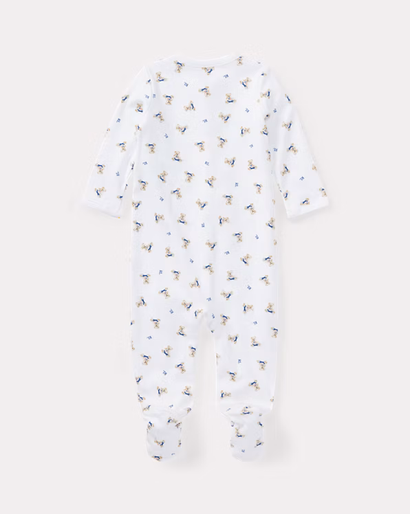 Polo Bear Cotton Coverall