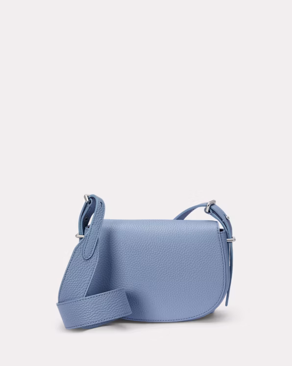 Polo ID Leather Mini Saddle Bag