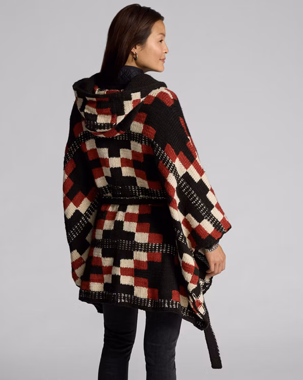 RRL x Zefren-M Hooded Wrap Cardigan