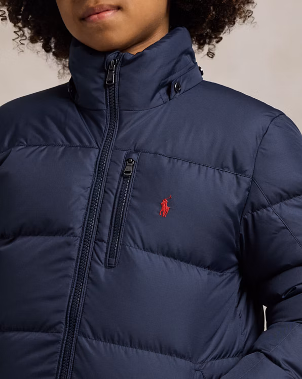 Ripstop Down Hooded Jacket