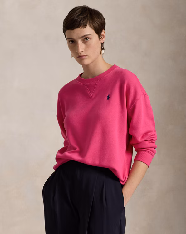 Lightweight Fleece Crewneck Pullover