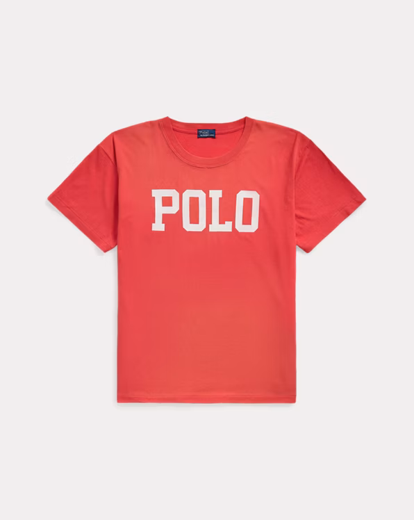 Logo Cotton Jersey Crewneck Tee