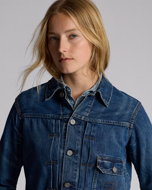 Cropped Denim Jacket
