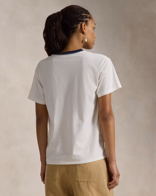 Polo Bear Cotton Jersey T-Shirt