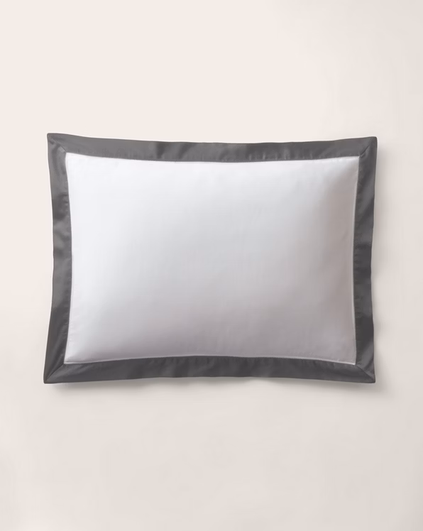 Cotton Sateen Border Sham