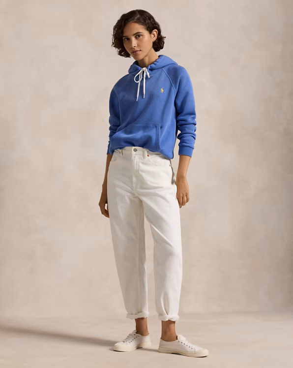 Shrunken Fit Fleece Hoodie