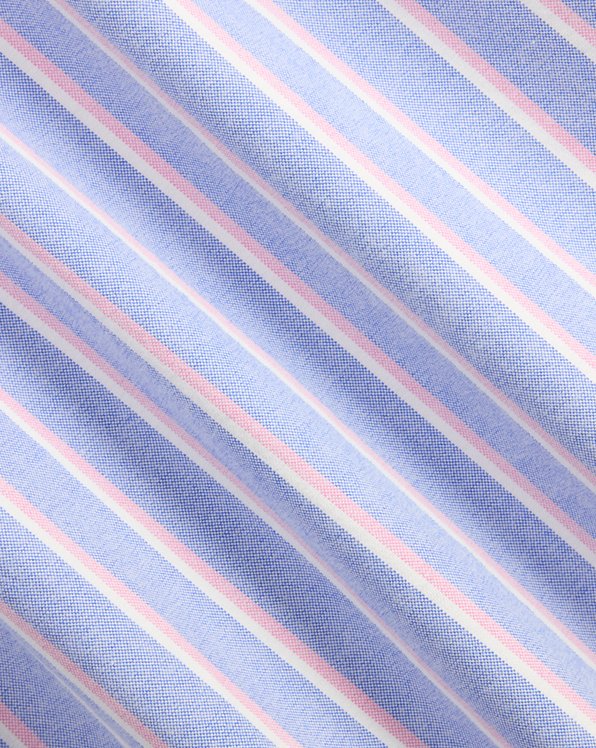Custom Fit Striped Oxford Shirt